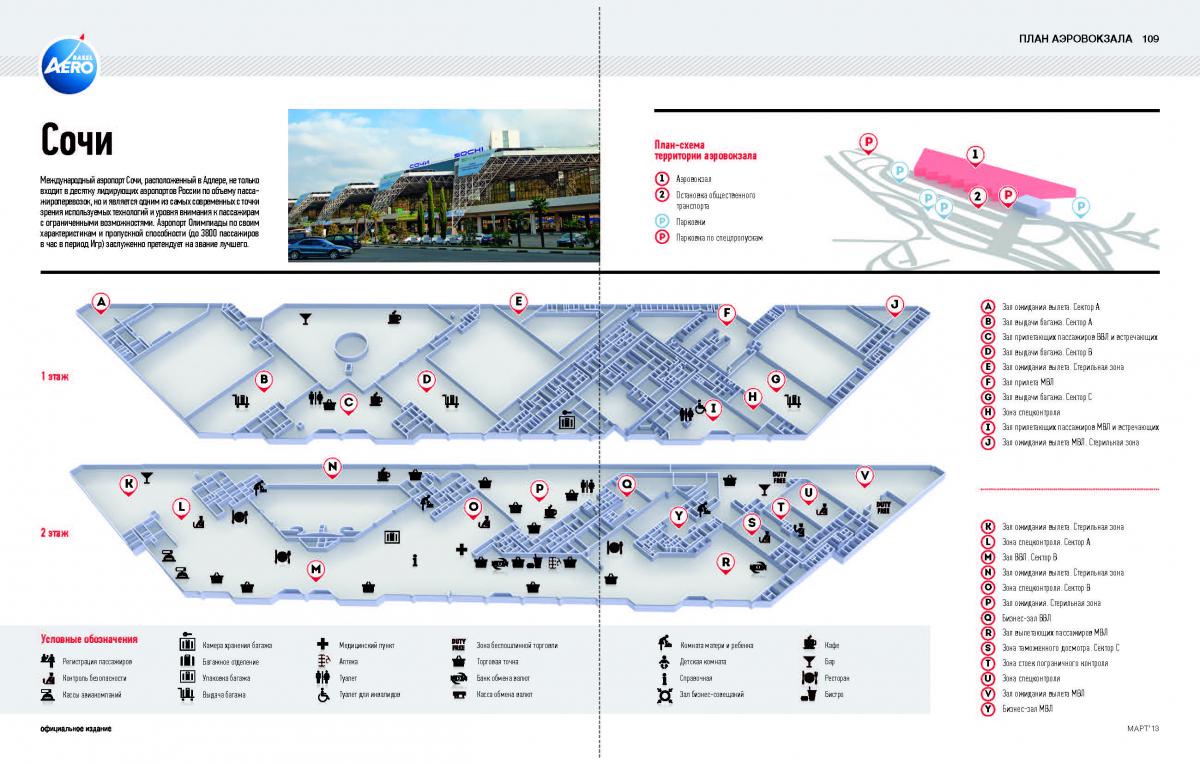 Аэропорт сочи зоны вылета